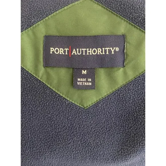 Vintage 90s Port Authority Challenger Jacket - Forest Green/Navy- Size M -AS IS - Picture 10 of 16